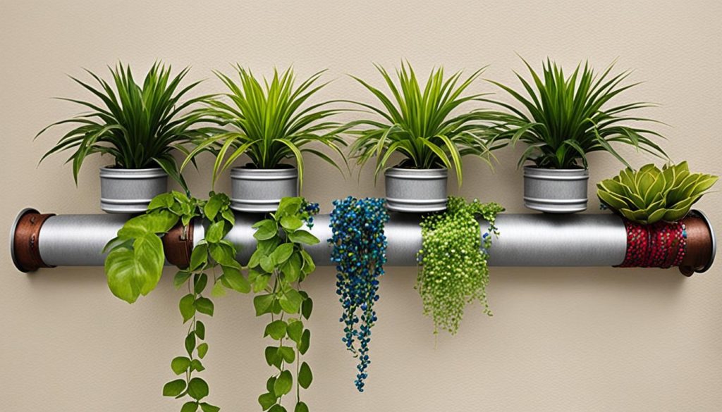 ideas decorativas para tuberías